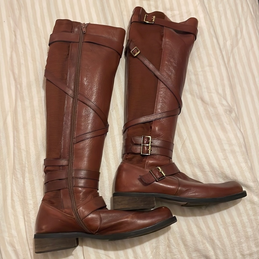 Miz Mooz Kira leather riding boots